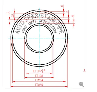 Fabrika fiyat kaliteli yangın ekipmanları 2 1/2 "4'' pirinç yuvarlak tabak istediğiniz kelimeleri yazdırabilirsiniz