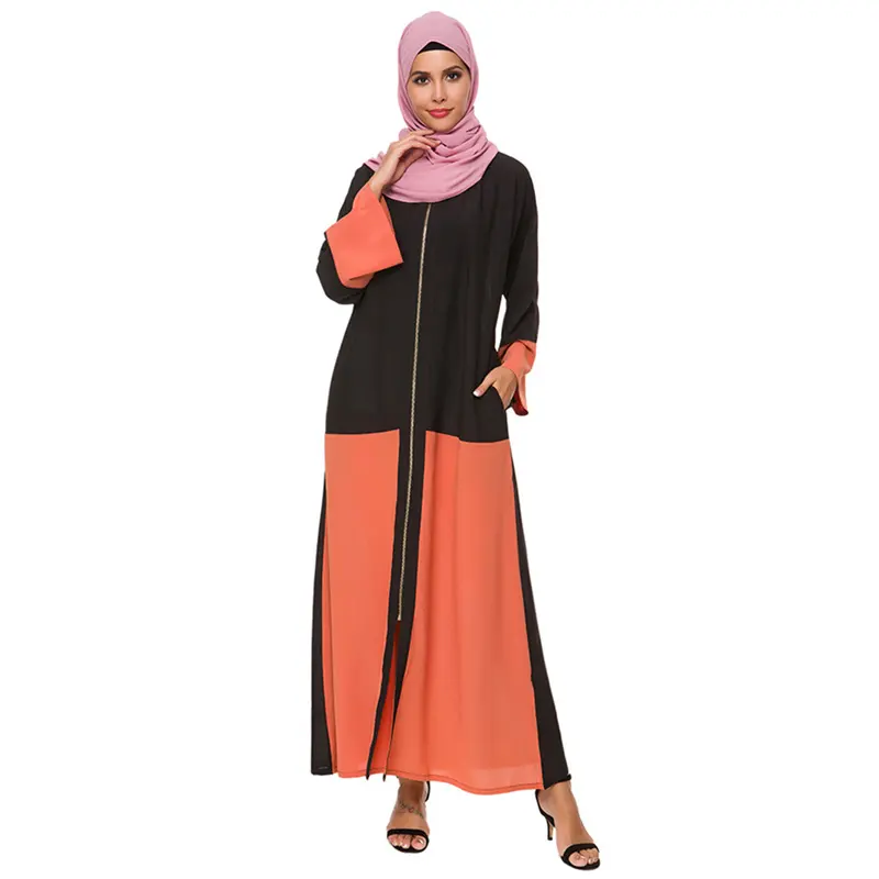 Productos de tendencia Nuevo vestido de mujer de mosaico musulmán transfronterizo de Oriente Medio Sudeste de Asia