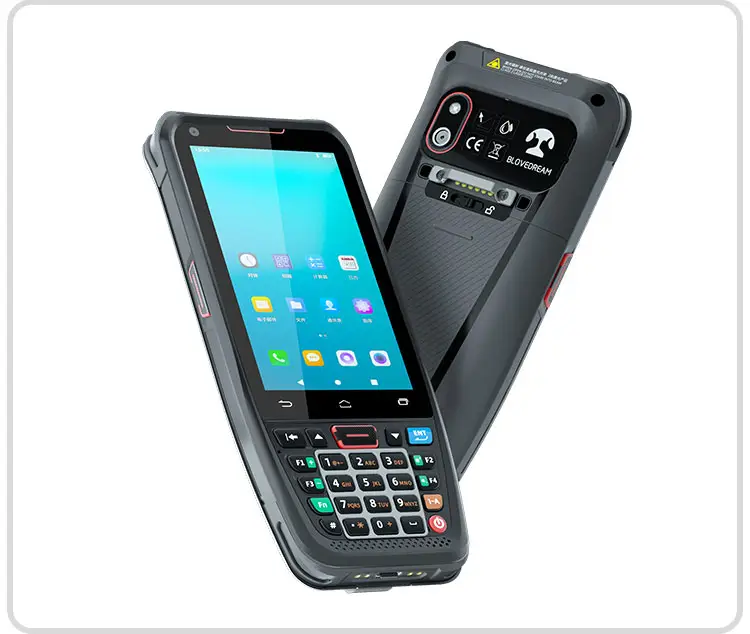 Blovedream N40 Handheld Android PDA Working time over 12 hours IP66 Industrial Protection quad-core 64-bit processor