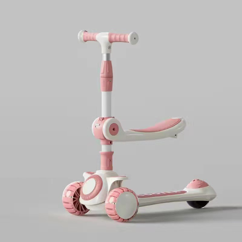 5cm Rueda/Luz/Música/Silla Rosa