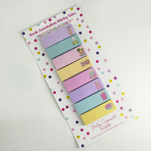 Forma personalizada Color PET Hojas sueltas Extraíble Diseño lindo Bloc de notas redondo Notas adhesivas pastel con logotipo - Product Image 3
