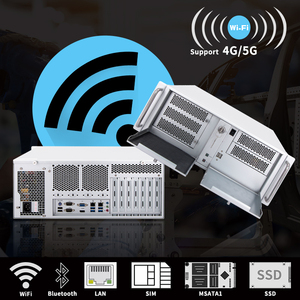 4U Industrial Rackmount PC <strong>Computer</strong> 4 8 16GB Memory LINUX WIFI Intel Machine Vision <strong>System</strong> Central Processing <strong>Unit</strong>