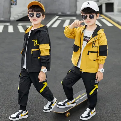 Abbigliamento per bambini modelli di caratteri cotone moda abbigliamento invernale set ragazzo teenager abiti abiti per bambini