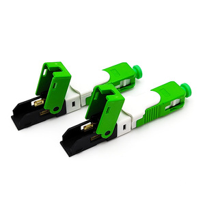 FTTH Fiber Optic Adapter Quick SC APC/UPCFast Connector Drop Cable LC <strong>Network</strong> 4G WiFi POE <strong>Network</strong> Rapido De Fibra Optica&quot; - Product Image 4