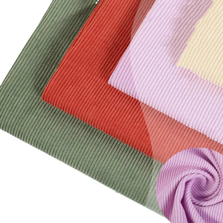 Hahoo 2023 thiết kế mới 100% polyester nhung nhung bọc vải cho quần áo