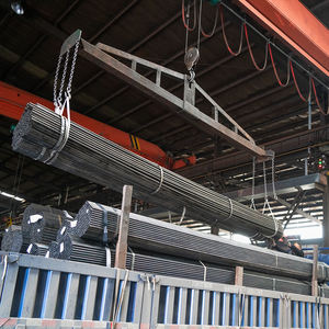 אספקת מפעל לפי תקן EN 10219, צינור פלדה S195 S235 לעמודי פיגומים, צינור ברזל מגולוון - Product Image 3