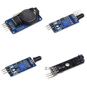 16-in-1-Sensor-Module 16-Arten Starterset DIY elektronisches Bauteil Lernwerkzeug für Arduino Raspberry Pi 3B+ / Pi 4
