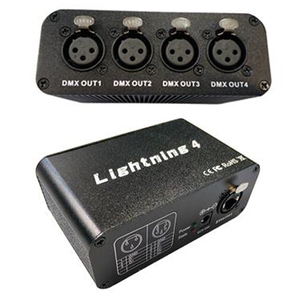RJ45 до 4 xlr M/F Trans Audio/DMX в Netstream 4-канальный XLR NetStream Extender - Product Image 5
