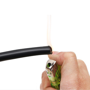 CU 2 çekirdek standart esnek PVC ışık RVV kablo elektrik telleri şebeke güç kablosu 2x1.5mm - Product Image 4