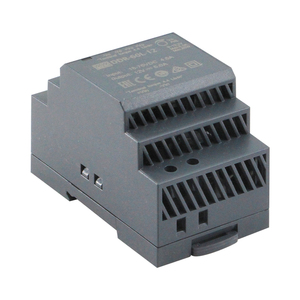 Mean Well-fuente de alimentación montada en carril Din Ddr-60L-12, convertidor Dc/Dc de entrada de 18 ~ 75Vdc - Product Image 1