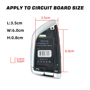 2024 nuevo Universal GPS Smart Remote Car Key Keyless Entry Push Start/Stop Auto Lock con pantalla táctil LCD para - Product Image 2