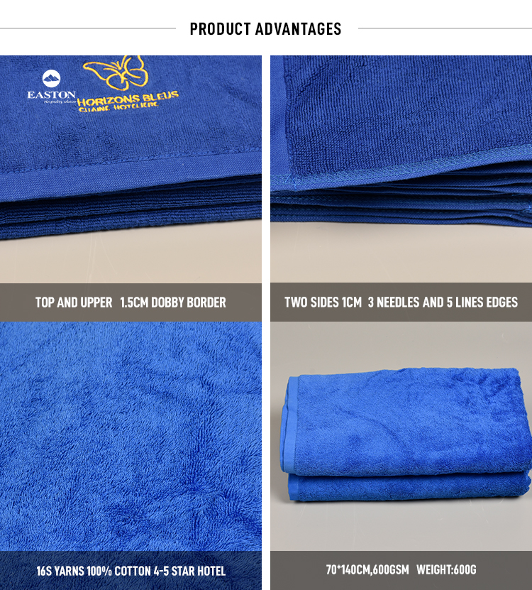 5 star beach hotel towel 100 cotton towels set