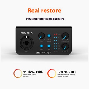 Midiplus Studio M Pro OTG 1in2out USB Audio Interface Phone Computer Live Broadcast Sound Card Equipment with Recording Music - Product Image 3