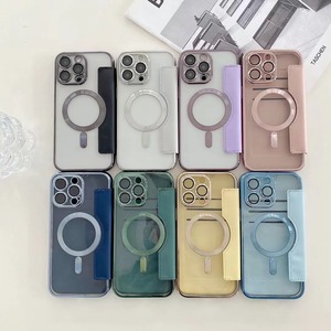适用于iPhone 15 13 12 Pro Max和三星的2合1多功能卡钱包磁性保护套，用于无线充电防震保护套 - Product Image 2