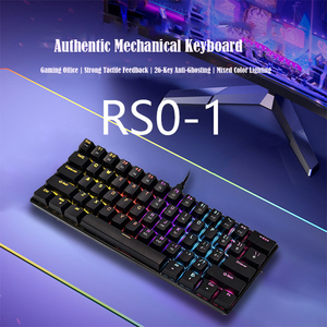 Interruptor de teclado mecánico para juegos más popular en 2025 para interruptores de teclado mecánico retroiluminado, teclado de ordenador de juego Rgb - Product Image 6