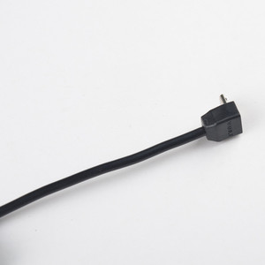 Mikro USB sağ açı kablo dirsek tipi B erkek kadın M/F uzatma PVC ceket veri kablosu için güç banka bilgisayar örgü koruyucu - Product Image 5