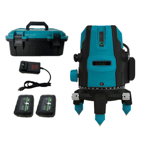 Industrial 3D 360 Láser de nivelación automática y manual Línea cruzada de luz verde para uso en interiores - Product Image 2
