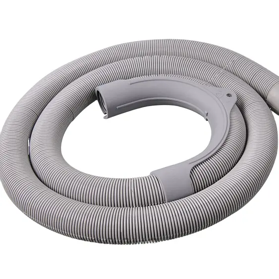 Tubo de drenaje corrugado extensible para lavadora de PVC/PP