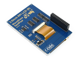 3,5-Zoll-resistives Touch-Display (B) für Raspberry Pi, 480x320, IPS-Bildschirm, SPI