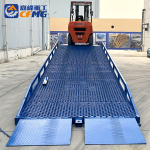 CFMG 6ton-15ton Hydraulic Dock Leveler <strong>Loading</strong> Dock Ramp Forklift Mobile Container <strong>Unloading</strong> <strong>Platform</strong> - Product Image 5