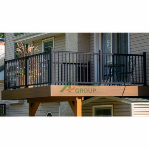 Gelişmiş özel tasarım dikey korkuluk alüminyum Metal güverte korkuluğu balkon için - Product Image 5