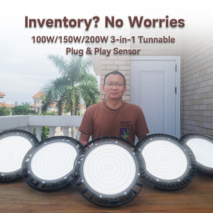 โคมไฟเพดานทรงสูงกันระเบิดสำหรับร้านค้า, 265V ATEX iecex กันน้ำ - Product Image 1