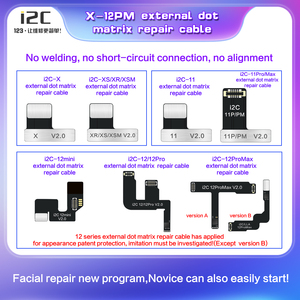 Instrumento de reparación de matriz de puntos i2C MC14, dispositivo de reparación de identificación facial para iPad Pro 3/4, probador de activación con un clic para Iphone - Product Image 3
