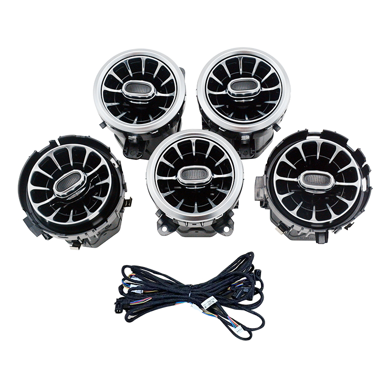 Grille d'aération avant de la turbine