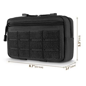 Avcılık koşu kamp küçük Molle kılıfı taktik kompakt suya dayanıklı aracı paketi programı EDC bel çantası - Product Image 3