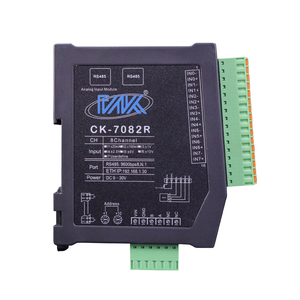 CK-7082R 8通道电流信号模拟输入4-20毫安模数转换器隔离器RS485 Modbus-RTU采集模块 - Product Image 1