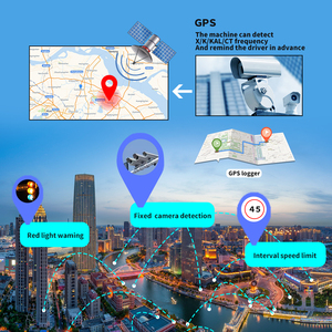 汽车DVR 4k后视镜摄像头GPS WiFi后置摄像头仪表盘凸轮录像机登记器停车监视器雷达速度警告 - Product Image 4