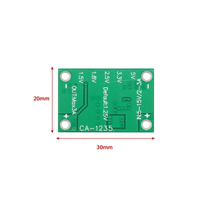 CA-1235 módulo de alimentación 1,25 V 1,5, 1,8, 2,5, 3,3, 5V de salida ajustable 3A de 5V-15V de entrada