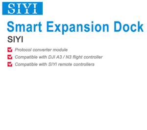 SIYI แท่นต่อขยายแบบอัจฉริยะสำหรับตัวควบคุมการบิน DJI N3/A3สามารถใช้งานร่วมกับรีโมทคอนโทรล SIYI หรือ Universal - Product Image 1