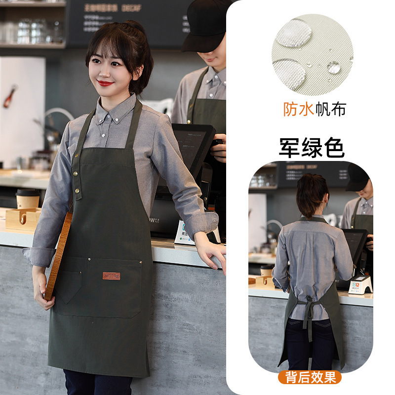 Fm-189, chaqueta militar verde de lona impermeable con tres botones.