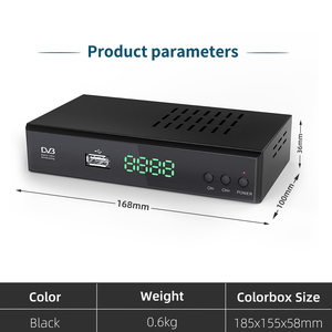 Prezzo di fabbrica più economico supporto Wifi HDTV Decoder Tv digitale Multi canali Set-top Box - Product Image 2