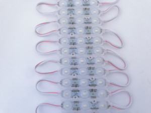 Epistar 5730 SMD Aluminium <strong>PCB</strong> 3-<strong>LED</strong> Ultrasonic Module <strong>Red</strong> Blue Green Yellow Colors Waterproof IP68 IP65 <strong>Led</strong> Module Lights - Product Image 5