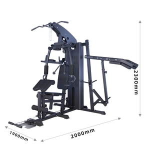 ボディービル筋力トレーニング用の多機能トレーナージム機器3ステーションフィットネスマシン - Product Image 5