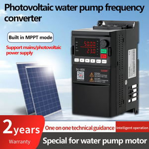 Precio de fábrica 0.75KW-7.5KW DC AC Entrada VFD MPPT Controlador inversor de bomba solar - Product Image 2