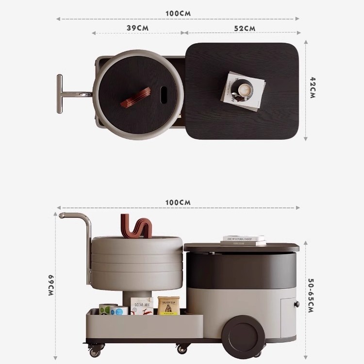 Adjustable trolley