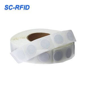 SC-RFID接着再書き込み可能なミニNfcインレイラベル小型RFIDステッカーペーパーロールタグNFC213 215 25mm NfcステッカーURLリンク用 - Product Image 6