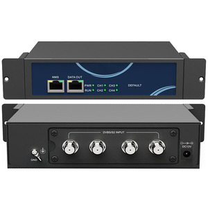 Codificador de vídeo HD, sistema frontal de TV digital de hotel con modulación DVB-T, equipo de monitoreo de entrada y salida IP DVBS2 - Product Image 1