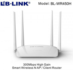 LB-LINK BL-WR450H yüksek kazanç akıllı kablosuz DSL AP İstemci yönlendirici 300MBPS WiFi N yönlendirici tekrarlayıcı erişim noktası - Product Image 3