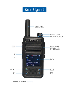 ビジネスラジオPOCパブリックネットワーク4Gwifi GPSSOS長距離トランシーバー無線通信