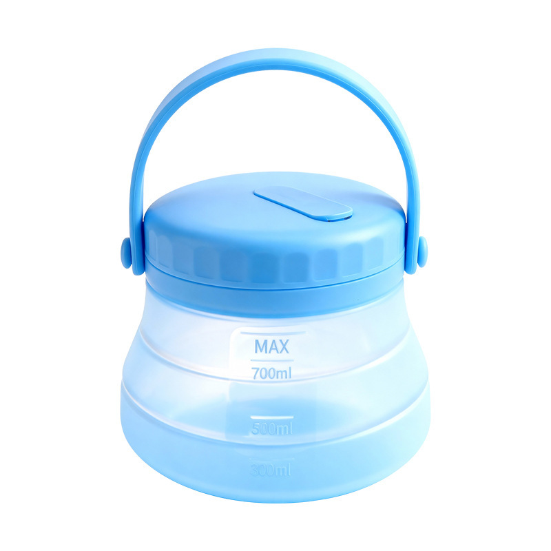 Bolsa de complemento alimenticio infantil azul
