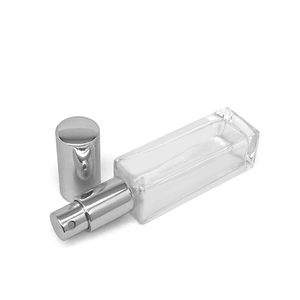 香水包装5ml 10ml 20ml 30 ml 50ml 100ml空透明長方形ガラススプレーボトルアルミキャップ付き - Product Image 5