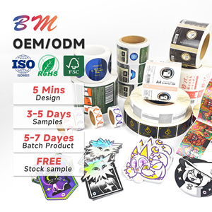 Tùy Chỉnh Bom Phim Hoạt Hình Vinyl Tự Dính Không Thấm Nước Công Ty Logo Dán Hỗn Hợp Phong Cách Phim Hoạt Hình Ba Chiều Chết Cắt Dán - Product Image 6