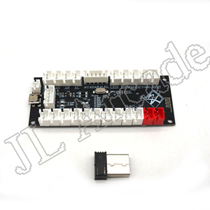 Нулевая задержка аркадная Кнопка джойстика контроллер DIY Kit USB и беспроводной кодировщик для ПК и т. д.-для монетоприемника аркадных игр - Product Image 1