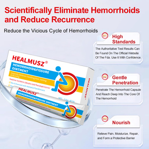 مرهم البواسير هيلموز: علامة تجارية مستقلة عالميًا ، يتم توصيلها مباشرة من المصنع المعتمد من GMP ، تدعم OEM & ODM - Product Image 2