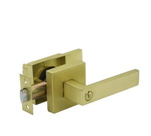 Flat Phong Cách Heavy Duty Ống Đòn Bẩy Khóa Hợp Kim Kẽm <span class=keywords><strong>Lever</strong></span> Rosette Xử Lý <span class=keywords><strong>Lever</strong></span> Lock Cho Cửa Gỗ - Product Image 6