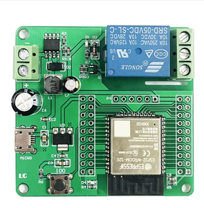 DC5-60V Stromversorgung ESP32 Entwicklungsbrett einzelnes Relaismodul ESP32-WROOM Entwicklungsbrett - Product Image 1